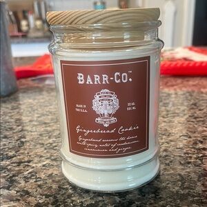 Barr-Co. Gingerbread Cookie Candle